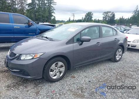 2014 Honda Civic Lx z USA, uszkodzony, nr VIN 19XFB2F58EE209827